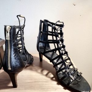 Calvin Klein black, size 8 1/2. Sandals